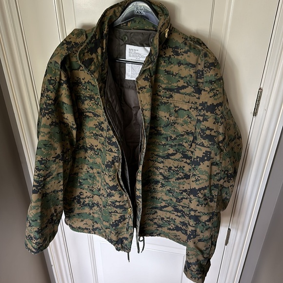 Rothco Woodland Digital M-65 Field Jacket Size 2XL - Picture 4 of 7